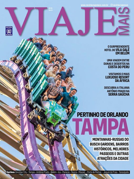 Title details for Revista Viaje Mais by Editora Europa LTDA - Available